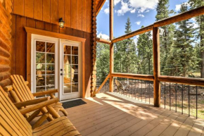 Cozy Utah Cabin with Deck and Fire Pit!